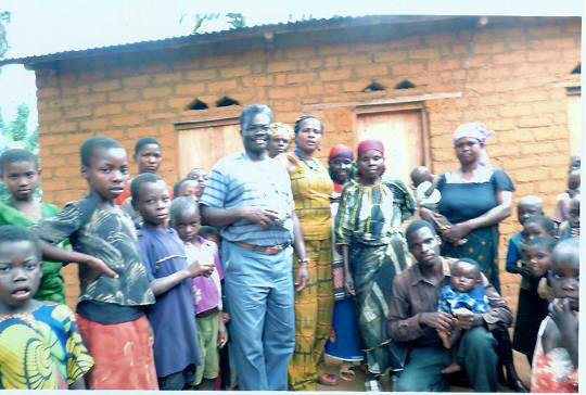 George Monga in Burundi